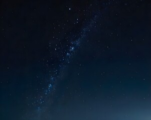 Fototapeta premium Starry Milky Way Galaxy Background 