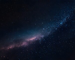 Starry Milky Way Galaxy Background
