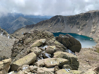 Lac de Bettaniella près du Monte Rotondo en Corse