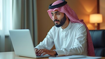 person working on laptop
