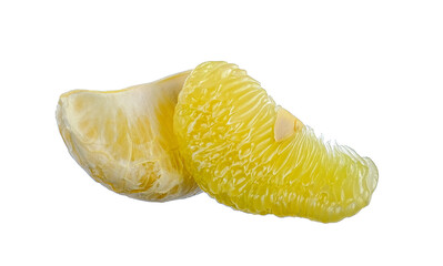 pomelo fruit isolated on white background