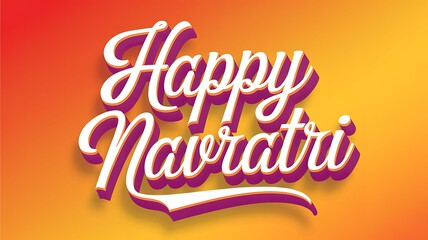 Navratri Poster, Happy Navratri, Navratri Banner, Vector Illustration Art.
