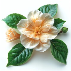 Naklejka premium Jessamine, rose Flower isolated on white background.