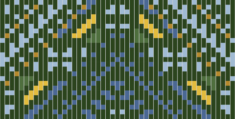 Classic Traditional Kimono Patternfolk Embroidery, Aztec Geometric Ornament Print. Design for Carpet, Wallpaper, Clothing, Wrapping, Fabric