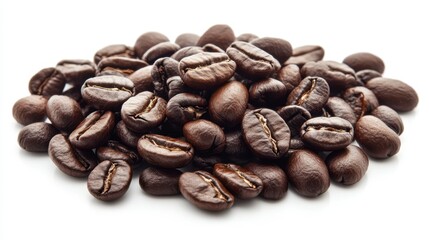 Naklejka premium The Coffee Beans Pile