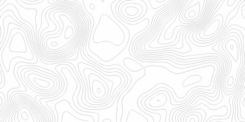 Vector abstract Topography map crave white and black wave doodle line topo map diagram relief line grid topo mountain background. geometric Line topography map contour background.