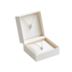 Diamond Necklace in White Gift Box