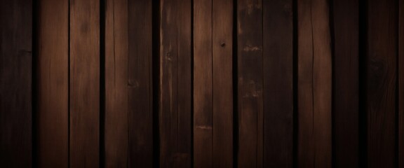 Obraz premium Old Grungy Brown and Dark Brown Rustic Wood Texture Background