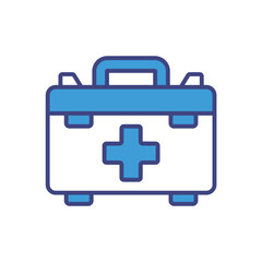 First Aid Kit vector icon stoct illustration