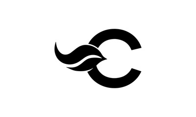 Obraz premium Creative C Letter Logo Design Fully Vectorized Editable.