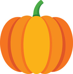 pumpkin vector illustration with white background