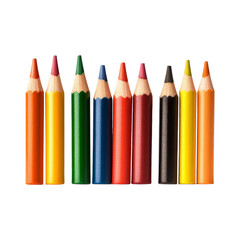 Colorful Pencils Close Up