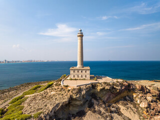 Faro del Cabo de Palos en Cartagena Murcia