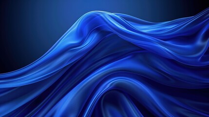 Fototapeta premium Simple yet Stunning Deep Blue Background Design: A Minimalist Visual Splendor. Discover the Serenity and Elegance.