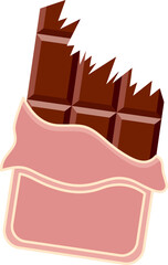 Chocolate Bar Illustration