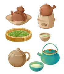 teapot and cup