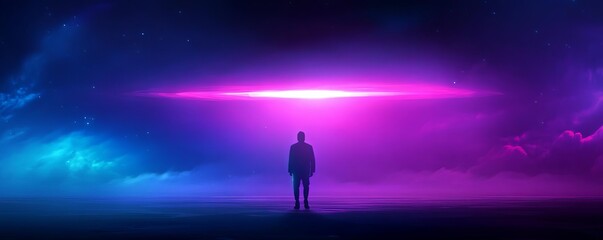 Fototapeta premium Retro Nostalgia Vintage Vibes Retro Futurism Perspective