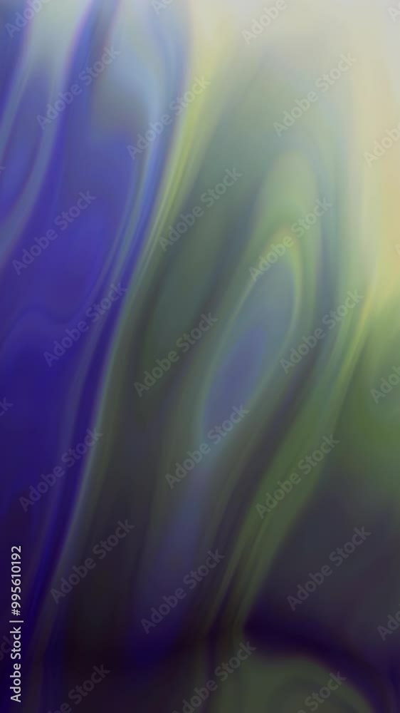 Poster fluid art painting texture with colorful waves, seamless loop motion. design. gradient changing colo