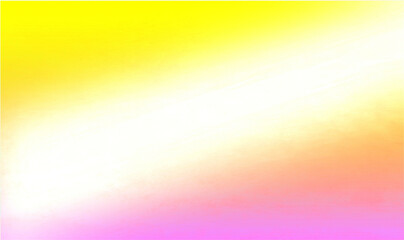 Yellow gradient  plain background illustration, Modern horizontal backdrop template suitable for Posters, Banners, social media, covers, events, online web  ads and various design works