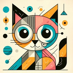 Obraz premium cartoon background