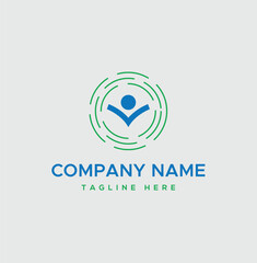 Obraz premium Natural Alternative Herbal Medicine and Healthcare icons logo