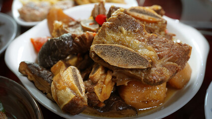  Korean Braised Beef Ribs ,A Traditional Holiday Dish