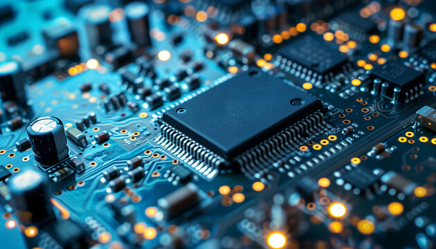Composant electronique et circuit imprimé pour l'industrie