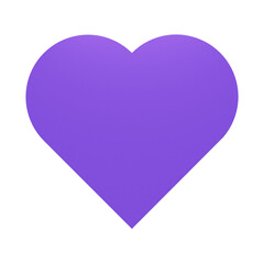 3D Heart icon
