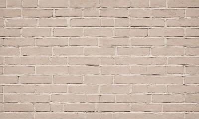 Beige brick wall texture background