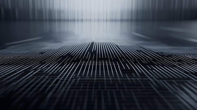 Sleek tech layout with modern grid patterns on a muted backdrop