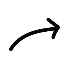 Arrow icon stock vector illustration