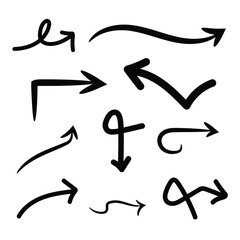 Arrow icon stock vector illustration