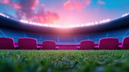 A stadium with a mix of seating options, from luxurious VIP boxes to affordable general admission seats, catering to different budgets.