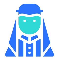 Islamic Icon Flat Style