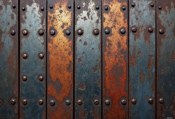 Fototapeta premium old metal door
