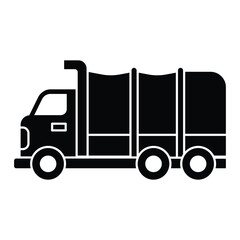 Military truck icon vector design template basic RGB