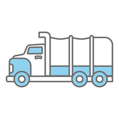 Military truck icon vector design template basic RGB