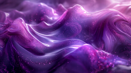 Obraz premium Colorful Neon Waves Of Light Creating Abstract Pattern In Dark Environment. Generative AI