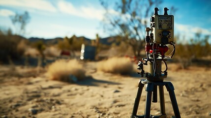 Detailed shot of speed flying setup showing equipment and techniques in a mountainous area