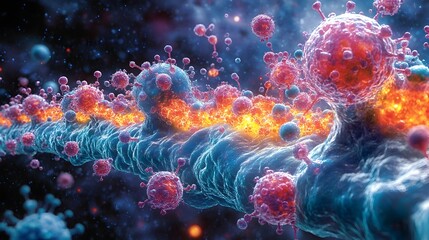 Informative Diagram Illustrating Disease Pathway and Pathophysiology