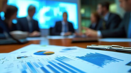 Business Meeting Focused on Data and Analytics