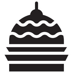 Islamic Icon Glyph Style