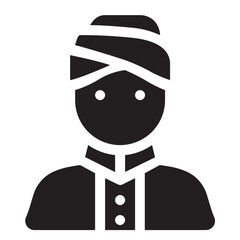 Islamic Icon Glyph Style