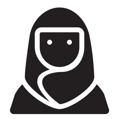 Islamic Icon Glyph Style