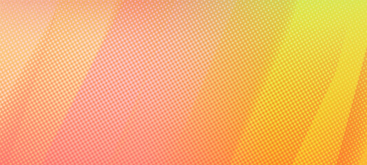 Orange gradient panorama background illustraion raster image, Modern horizontal design suitable for Online web Ads, Posters, Banners, social media, evetns and  design works
