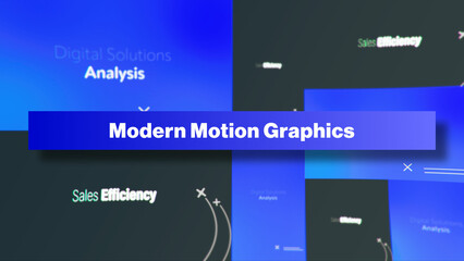 Modern Motion Graphics | Multi-Resolutions and Color Control Panel