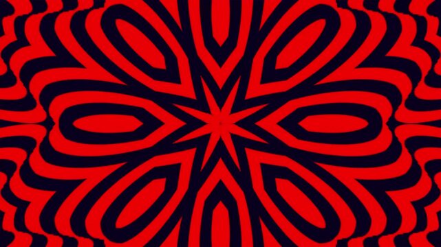 wave trendy background with wave warp and vc kaleida..