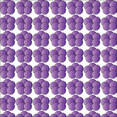 violet color flower pattern design