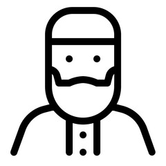 Islamic Icon Line Style