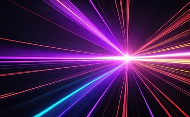 abstract background with rays